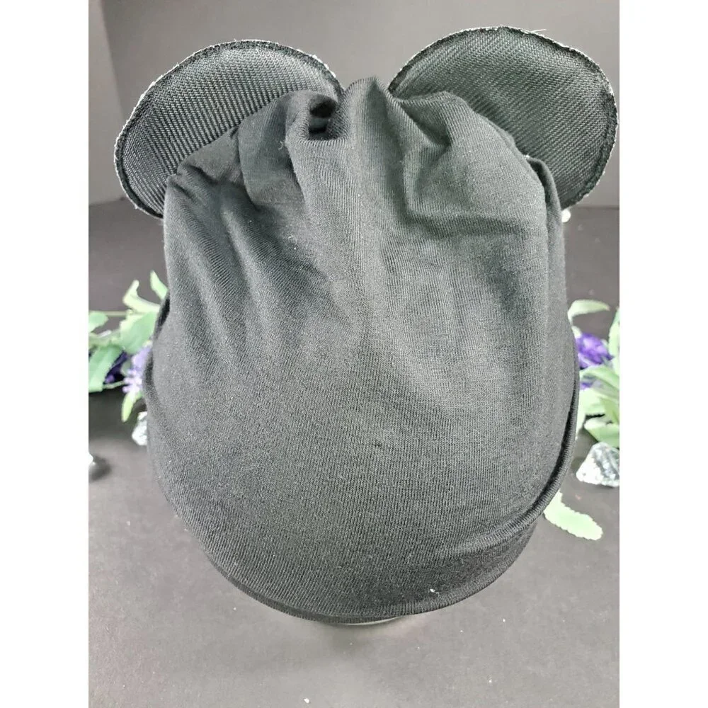 Minnie Mouse Ears Headband Hair Turban Sequins Ears Hair Bow Hair Accessories